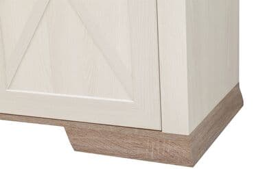 стеклянный медицинский шкаф: Тумба традиционная 3Д 3Я Марсель, Ясень Снежный, БРВ Брест (Беларусь) — 2