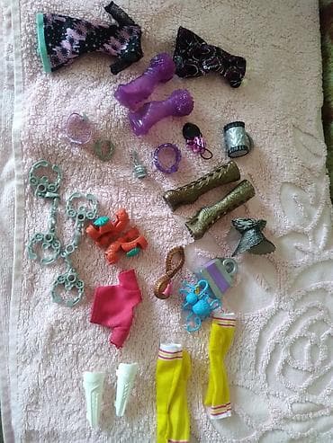 мех шуба: Куклы Monster High + аксессуары, торг немного возможен — 5