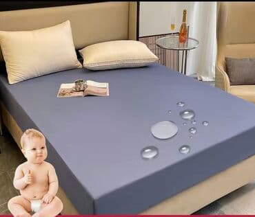 детское постельное белье для новорожденных: Водонепроницаемые простыни на резинке, отличная защита от разного вида — 4