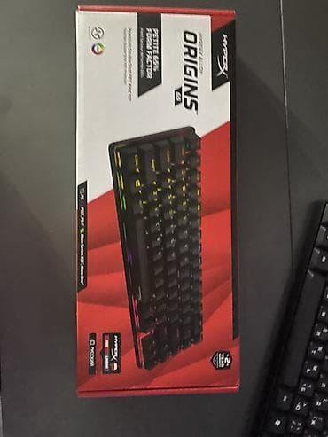 logitech g pro: Клавиатура, HyperX, Механическая, Проводное подключение, Размер: 65% — 1