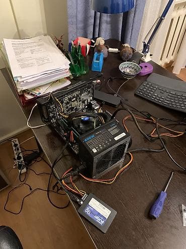 6 пин: Блок питания, Б/у, 400 Вт, 400 Вт — 2