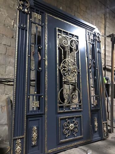 ворота для гаража цена: Двери в частный дом, Металл, Бронированные, Другая страна производитель, Новый — 4