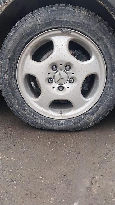 winter: Колеса в сборе 225 / 55 / R 16, Зима, Б/у, Комплект, Легковые, Литые, отверстий - 5 — 1