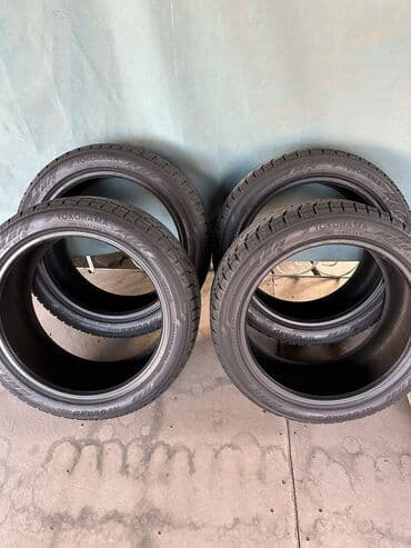 купить шины в бишкеке бу: Шины 235 / 45 / R 18, Зима, Б/у, Комплект, Легковые, Япония, Yokohama — 2
