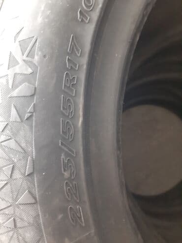 зимние шины нексия: Шины 225 / 55 / R 17, Зима, Б/у, Комплект, Корея, Nexen — 9