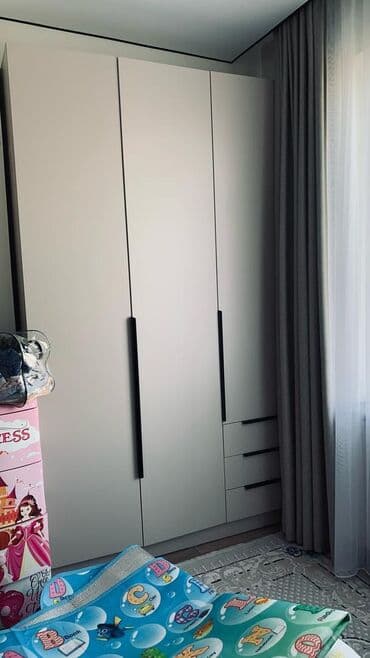 шкаф с подсветкой: Шкаф для одежды, Новый, Прямой — 14