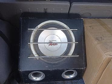 колонки самбуфер: Сабвуфер в корпусе для автомобиля - Марка/серия: TINWIK (логотип на — 1