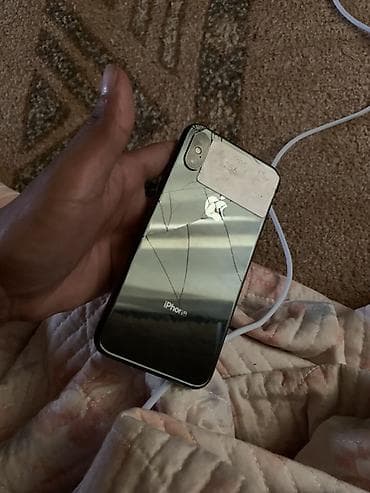 купить айфон 5 с: IPhone X, Б/у, 256 ГБ, Черный, Кабель, 97 % — 2