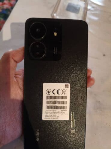 телефоны редми нот8: Redmi, Redmi 13C, Колдонулган, 256 ГБ, түсү - Кара — 2