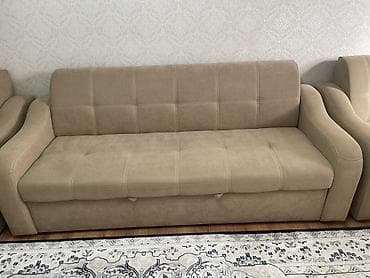 Диваны: Прямой диван, Б/у — 6