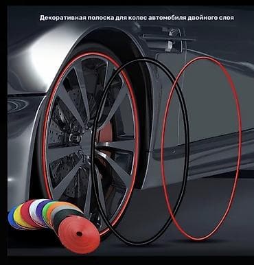 колпачки на нипель: Набор для тюнинга колёс: защитные колпачки на болты + декоративная — 2