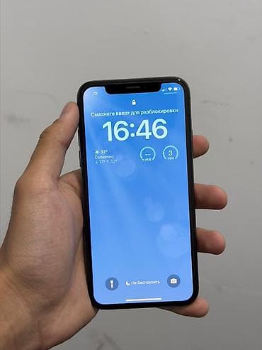 iphone x бу цена: IPhone X, Б/у, 256 ГБ, Черный, Коробка, 69 % — 2