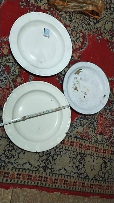 Посуда: Продам (сатам) ЧАРА (большие металлические тарелки размером с тазик) — 3