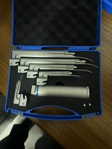 вет препараты: Ветеринарный набор для интубации с LED-подсветкой в кейсе. Состав: - — 3