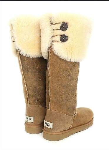 UGG Australia – высокие женские унты/сапоги из овчины - Материалы