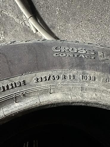 Шины: Шины 235 / 60 / R 18, Лето, Комплект, Внедорожные (АТ/МТ), Continental — 1