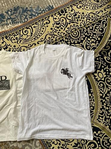 Футболки: Мужская футболка, XS, M, L, Dior, Новый, цвет - Белый, Самовывоз, Бесплатная доставка, Платная доставка — 3