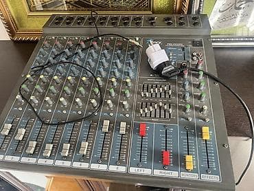 Другая аудиотехника: Концертный, Без усилителя, Каналов: 8, Разъем: XLR, Есть эквалайзер — 1