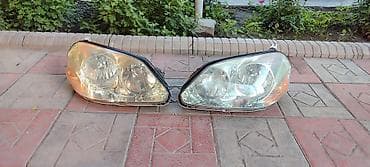 Комплект передних фар Toyota 2003 г., Б/у, Оригинал, Япония — 1