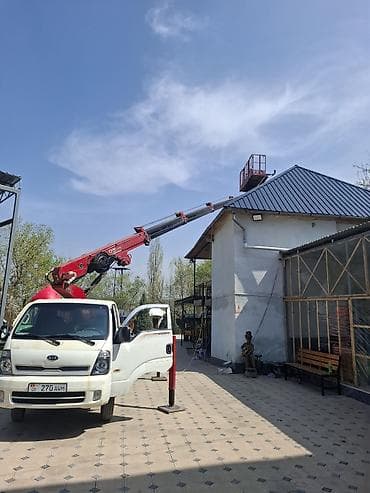 строительная одежда: Услуги автовышки (автогидроподъёмник на базе Kia) - Телескопическая — 3