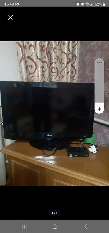 Тв 32дюйма рабочий без пульта. надо ресивер поставить