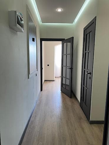 osh flat: 2 комнаты, 45 м², Киргизия 1 108 серия, 3 этаж, Евроремонт — 8