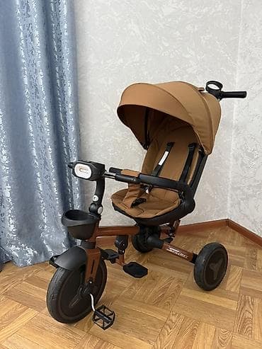 Новая вело коляска, ездили всего 3 раза Брали за 7500 сом отдаем за