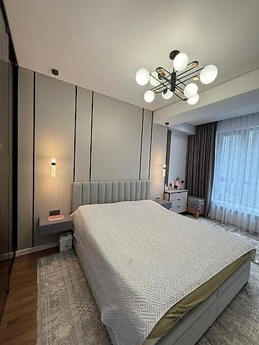 Недвижимость: 3 комнаты, 108 м², Асанбай мкр Элитка, 7 этаж, Дизайнерский ремонт — 10