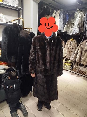 Шуба, Норка, Длинная модель, Турция, Стандарт at lalafo.kg Шуба, Норка, Длинная модель, Турция, Стандарт