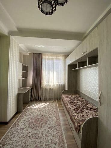 долгосрочная аренда квартир ош базар: 3 комнаты, Риэлтор, Без подселения, С мебелью полностью — 5