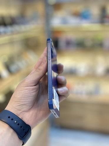 iphone 12 бу купить: IPhone 12, Б/у, 128 ГБ, Синий, Зарядное устройство, Защитное стекло, Чехол, В рассрочку, 84 % — 7