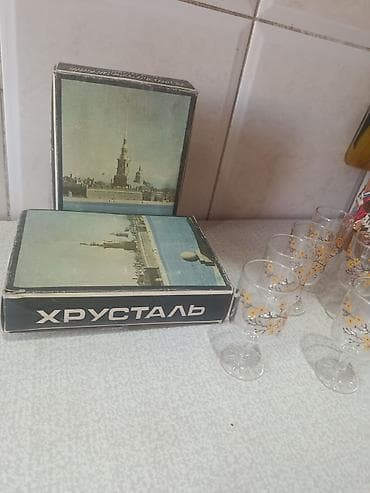 fire maple: Продаю хрустальные рюмкиновые в упаковке. 1 "Веточка",2 упаковки — 2
