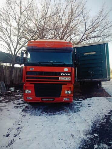 заряд аккумулятора: Тягач, DAF, 2001 г., Тентованный — 1