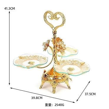 Гирлянды: Четырехярусная сервировочная этажерка Royal Craft - Назначение: для — 4