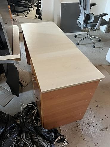 max safe: Офисный стол, Нерегулируемый, цвет - Белый, Прямоугольный — 6