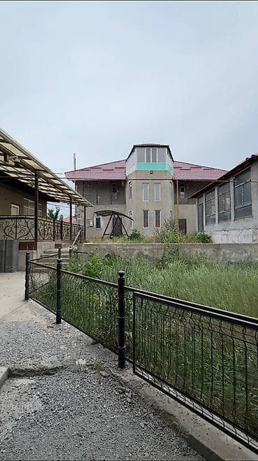 саутер: Продается 3-х уровневый дом 456м2, участок 12.7 соток, в с. Кок-Жар — 1
