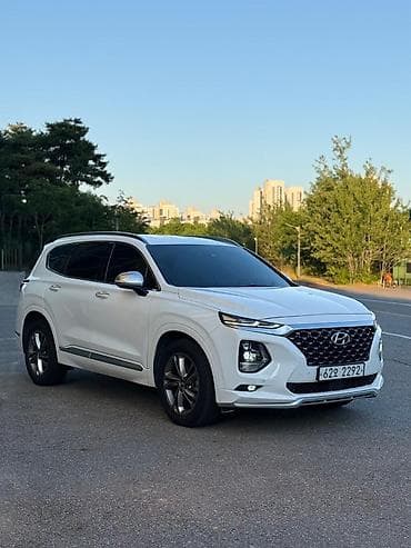 Hyundai Santa Fe: 2019 г., 2.2 л, Автомат, Дизель, Кроссовер at lalafo.kg Hyundai Santa Fe: 2019 г., 2.2 л, Автомат, Дизель, Кроссовер