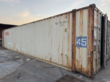 купить оборудование для ремонта телефонов: Продаю 45т контейнер в хорошем состоянии 🔥. Длина 13,7м, высота 2,9м — 2