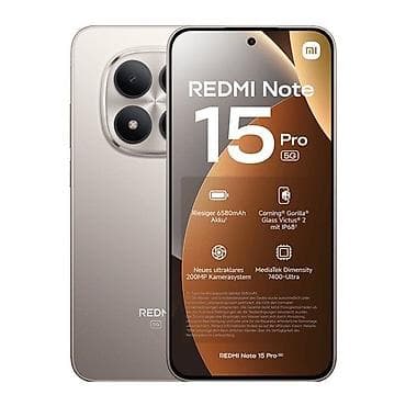 Redmi, Redmi Note 15 Pro, Новый, 256 ГБ, цвет - Серебристый, 2 SIM