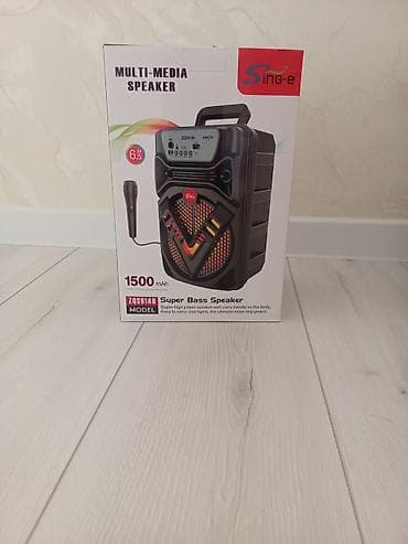 музыкальный центр калонка: Портативная акустика Sing-e ZQS6140 (караоке) - Тип: мультимедийная — 2