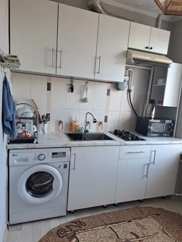 продается 1 комнатная кара балта квартира: 1 комната, Домофон, Бронь, Бытовая техника — 6