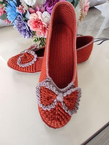 сланцы мужские: Домашние тапочки, 40, Новый, цвет - Оранжевый, Самовывоз — 7