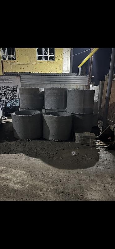 жилеза: Железобетонное (ЖБИ) кольцо для септика Размер: 150 x 90 x 7 см, Платная установка, В розницу — 3