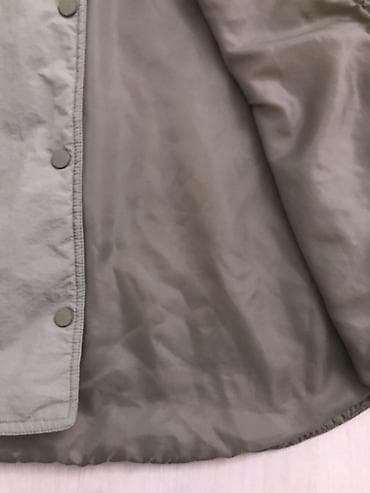 pull bear: Рубашка-куртка Colin’s, размер S. - Цвет: пепельно фисташковый. - — 3