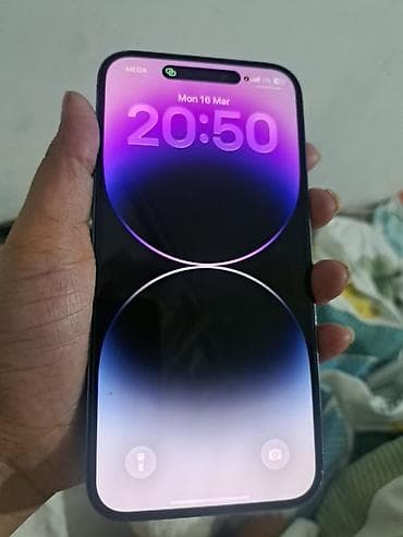 IPhone 14 Pro Max, Колдонулган, 256 ГБ, Deep Purple, 84 % — 1