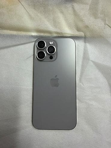 apple iphone x: IPhone 16 Pro Max, Б/у, 512 ГБ, Серебристый, Кабель — 2