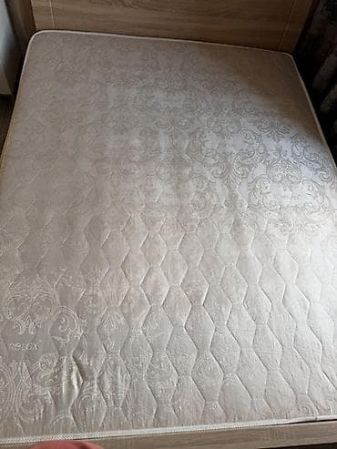 Детская мебель: Спальный матрас, Двуспальный, Пружинный, Жаккард, Другой бренд, Матрасы средней жесткости — 1