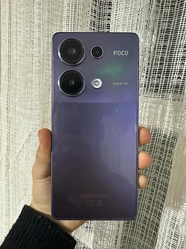 android монитор: Poco M6 Pro, Б/у, 512 ГБ, цвет - Фиолетовый, 2 SIM — 1