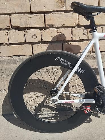 трёх колесные велосипеды: Шоссейный велосипед, Tsunami, Рама M (156 - 178 см), Новый — 6