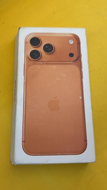 IPhone 17 Pro Max, Б/у, 256 ГБ, Коробка, Кабель, 106000 %